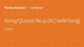 Hanna Kulenty – String Quartet No. 4 (A Cradle Song)