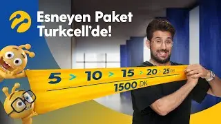 Esneyen Paket Turkcell'de!