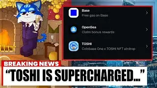 Coinbase только что сделала TOSHI невозможным для игнорирования&hellip; Это меняет всё 😳🚨