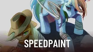 [GORE 13+] Pony virus | MLP | SPEEDPAINT