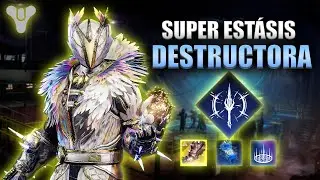 La SUPER de ESTÁSIS más DESTRUCTIVA | Daño de ARMAS X4 con Hechicero | Destiny 2 Build