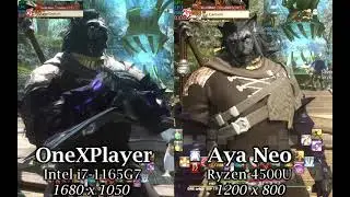 ONEXPLAYER/AYA NEO Stock Performance Test - FINAL FANTASY XIV
