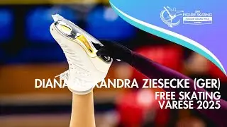 Diana Alexandra ZIESECKE (GER) | Junior Women Free Skating | Varese 2025