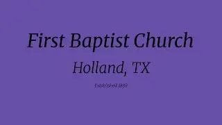 Christ Is My Firm Foundation (Ordination) - Pastor Jeremy Bell