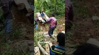 rem blong #ojekkayujati #automobile #wheelsaw #bridgesaw #woodworking #chainsaw