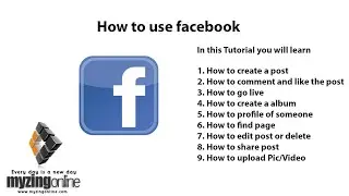 How to use facebook app 2020