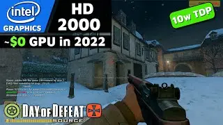 Day Of Defeat Source | Intel HD 2000 | i7 2600 | 720p Gameplay
