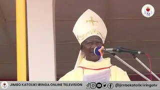 TAZAMA FURAHA YA ASKOFU WAKATI AKITOA NENO LA SHUKURANI BAADA YA JUBILEI YAKE YA MIAKA 50