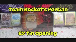 We Got A Great Pull From This Pokemon Team Rocket's Persian EX Tin!! @theHiddenPotion 