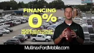 Get 0% Financing On A New Ford Truck at Mullinax Ford Mobile!