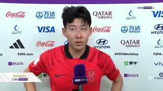 Brazil vs South Korea 4-1 │Son Heung-min post match interview