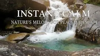 &ldquo;This Waterfall on a Stone Beach Will Calm Your Mind