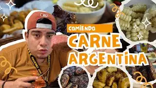 COMIENDO CARNE ARGENTINA  |@El Camaleón |
