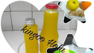 How To Make Orange, Apple & Ginger Juice Recipe/Drink Recipe/Kingoo Hola 