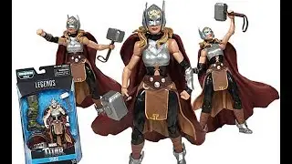 Marvel Legends Jane Foster Lady Thor Ragnarok Series (Gladiator Hulk BAF Wave) Figure Review