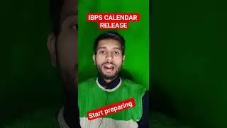 #IBPS Calendar Released #Start your preparation #sbipomains #sbiclerk2024 #bankersgroup #motivation