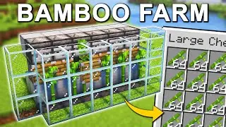 EASIEST Bamboo Farm in Minecraft 1.21.11 (Tutorial)