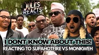 Jules' Reacts To SupaHotFire VS Monkweh Rap Battle #supahotfire  #monkweh  #rapbattle