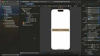 How to set animation when tap button in Swift?