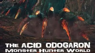 MHW The Acid Odograon.... OUT OF HIS CAVE  -_Game&Texture MOD_-