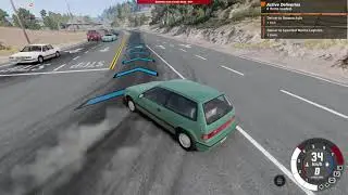 I'm in dept :( | BeamNG.drive | career mode