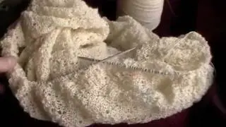 Lerwick and Genevieve shawls