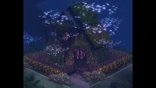 Dark Fairy Treehouse #thesims4 #sims4build #speedbuild #sims4 #sims4builder #enchantedbynature