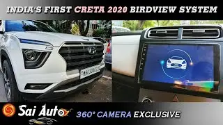 INDIA'S FIRST CRETA 2020 WITH  PANAROMIC BIRDVIEW  360 DEGREE CAMERA|CRETA 2020 MODIFIED📞9820187037