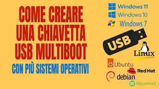 Come creare un'unità flash USB MultiBoot inserendo più file ISO su una chiavetta USB avviabile