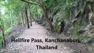 Hellfire Pass in Kanchanaburi, Thailand