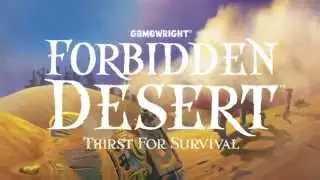 Forbidden Desert. The Teaser Trailer.