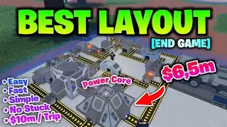 BEST End Game Layout in Ultimate Mining Tycoon Roblox! (Easy Profit)