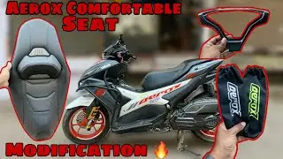 Yamaha Aerox 155 Comfortable seat 🔥| Bucket seat for Yamaha Aerox | Aerox 155 Modification