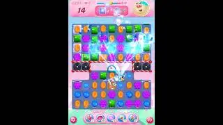 Candy Crush Saga Level 4384 Get 3 Stars, 22 Moves Complete