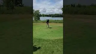 Trav Cantley bombing it. Yes it takes that long for him to swing.