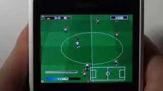 Real Football 2007 Java Game on NOKIA Asha 210 - Retro Phone