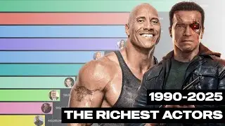 The Richest Actors In The World: A Timeline (1990 - 2025)