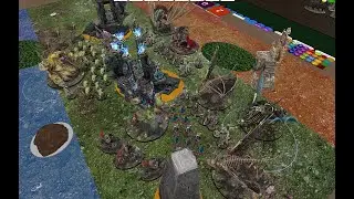 Age of Sigmar Battle Report Pod Game Maggotkin of Nurgle vs Flesh Eater Courts