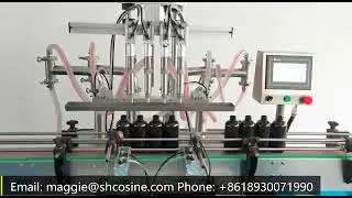 Full Auto bottle fill machine for liquid