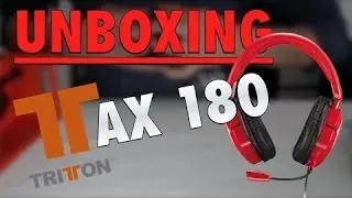 Auriculares Tritton AX 180 - Unboxing