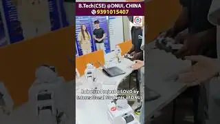 ROBOTICS PROJECTS at Dalian Neusoft University, China for B.Tech (CSE) International students