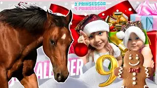 LUCKA 9🌲🎁 3prinsessor - Miley rider🐎JULKALENDER