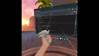 GPT designed Model in Google Colab with AR Using  MetaQuest 2  by Meta  ! #AR #machinelearning