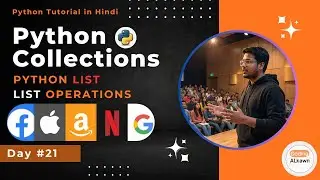 #21 python list in Hindi | Python List operations | Python Nested List | Python course in Hindi