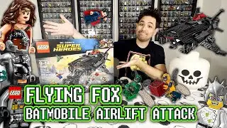 LEGO Justice League Flying Fox Batmobile Airlift Attack Set 76087 | Dr. Brickenstein