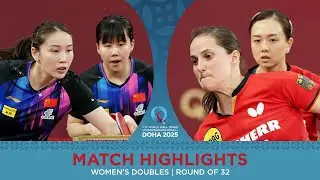 Qian/Chen vs Winter/Wan | Match Highlights | #ITTFWorlds2025