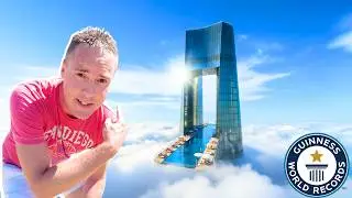 I Stay In The TALLEST Hotel In The World!