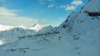 Soaring Over Saas-Fee | Breathtaking 4K Drone Views of the Swiss Alps