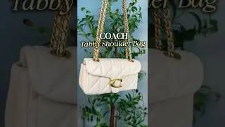 Coach Tabby Shoulder Bag | Unboxing My New Bag #coachbag #unboxing