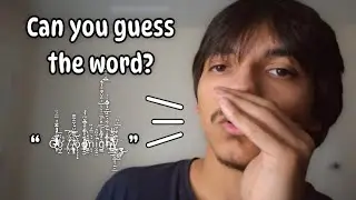 ASMR | Guess the Inaudibly Whispered Word | Inaudible & Unintelligible Whispering